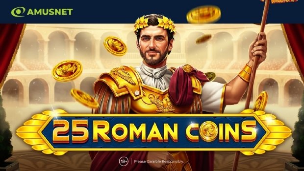 Amusnet lança seu primeiro slot com três potes: Roman Coins