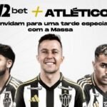 Com Bernard, Biel e Reinier, Atlético e H2bet promovem ação com torcedores na Arena MRV